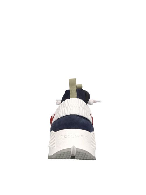 Sneakers in pelle e tessuto PIERRE HARDY | LX01XBLU-ROSSO-BIANCO-VERDE